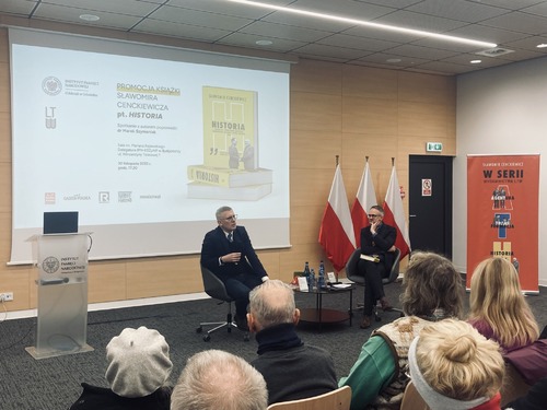 Promocja książki Sławomira Cenckiewicza „Historia”