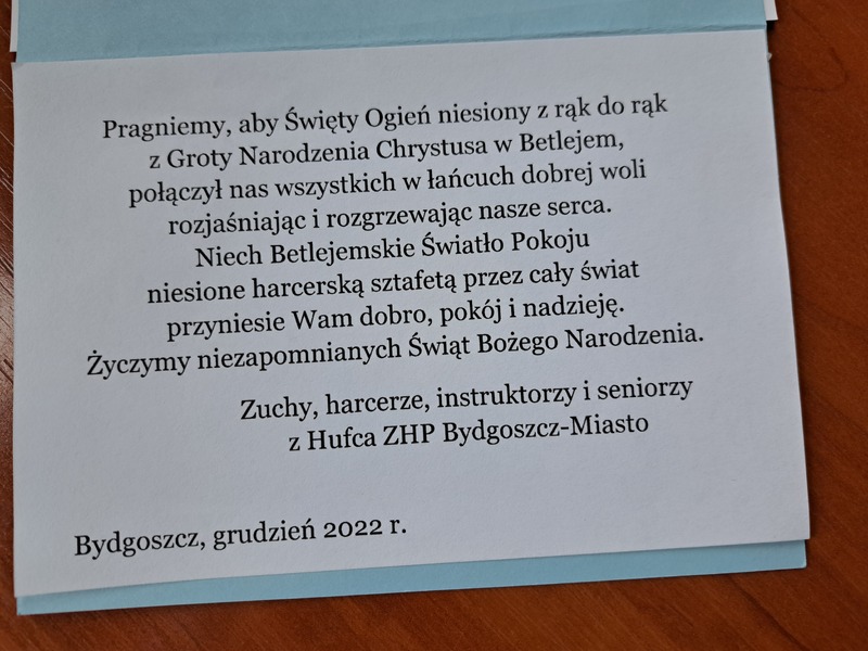 "Światło nadziei" w bydgoskiej Delegaturze IPN